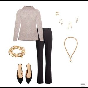 Loft Marisa Trouser Black Pants